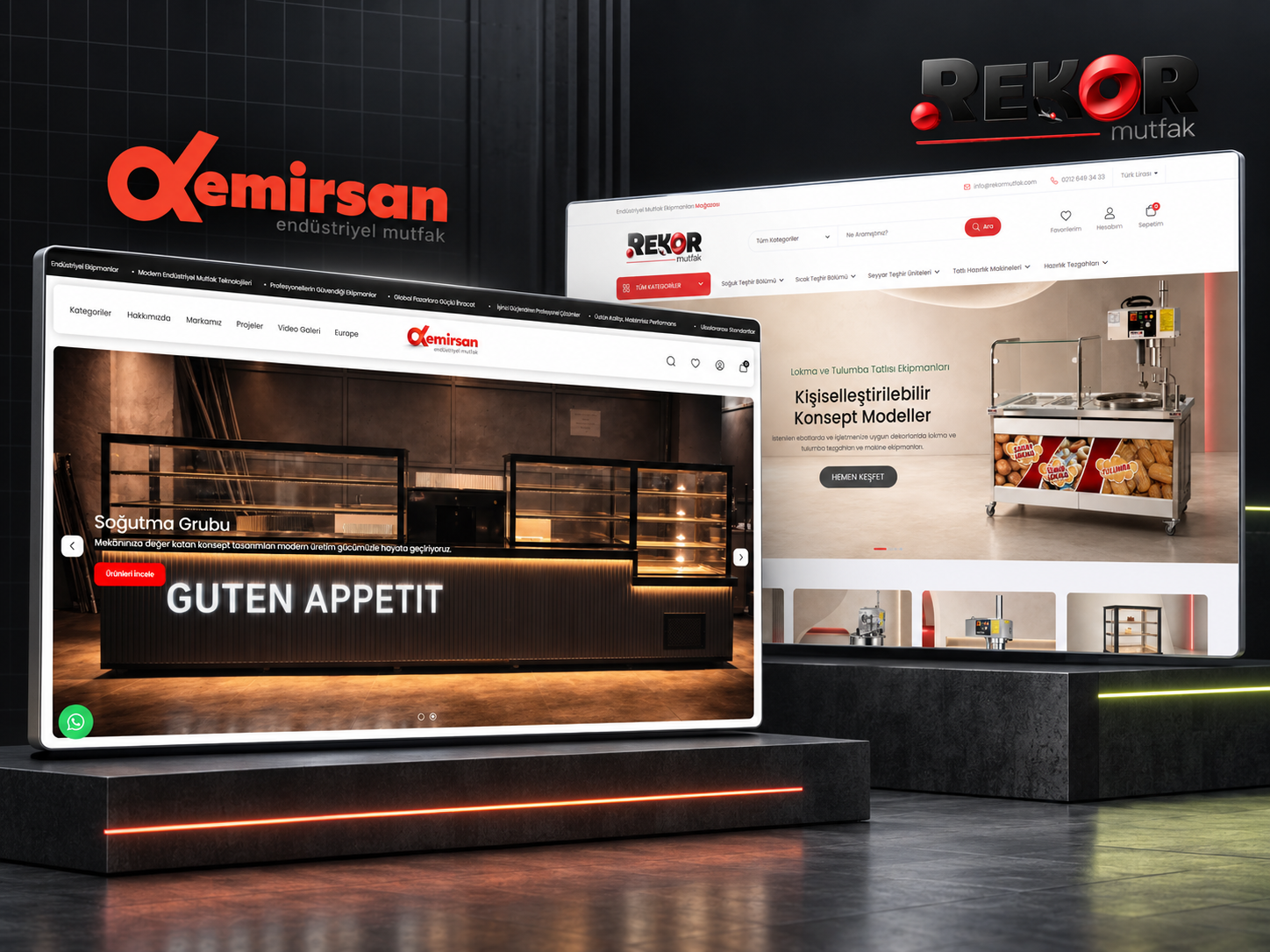 Demirsan ve Rekor web sitesi içerik ve SEO yönetim akışı