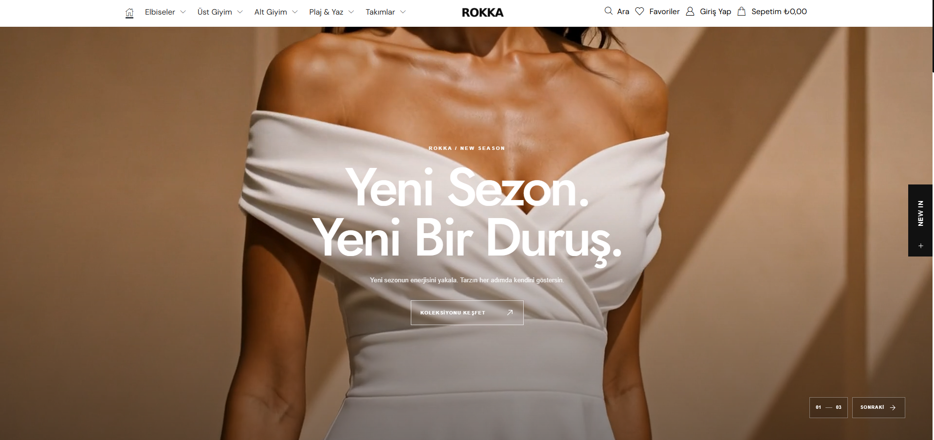Rokka Moda projesinden görünüm
